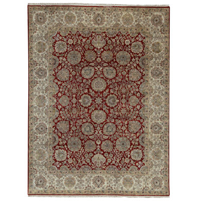 Hand Knotted Wool Oriental Indoor Rug