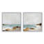 Ensemble de 2 impressions sur toile "Gentle Tides and Sky"-906752928-906752932