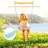 Gymax Iron Swing Set Swing(s)