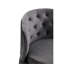 Fauteuil pivotant à 360 degrés en velours