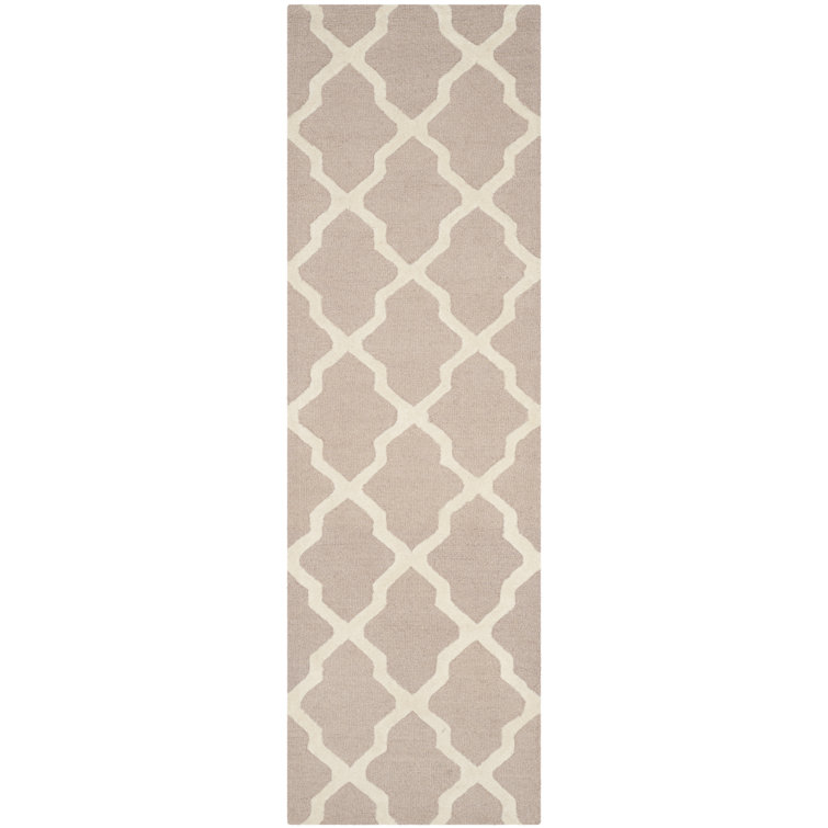 Darbonne Geometric Wool Hand Woven Area Rug