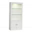Étagère de présentation à 4 niveaux avec plafonnier à intensité variable 5 couleurs