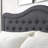 Fabric Upholstered Bed Frame with Adjustable Headboar,Wood Slat Support, Button Tufted Platform Bed-970880354-970880356