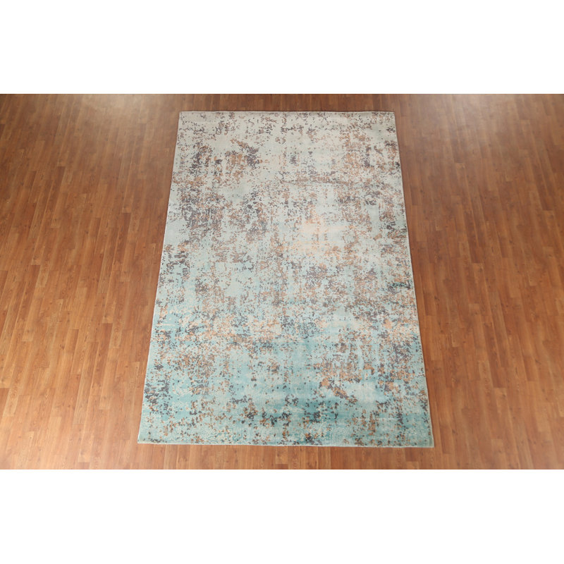 Tapis à motif abstrait all-over 7 x 10