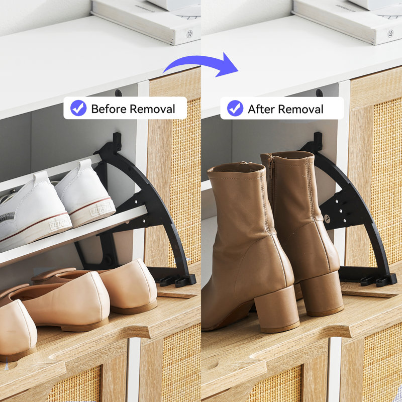 16 Pair Shoe Storage Cabinet