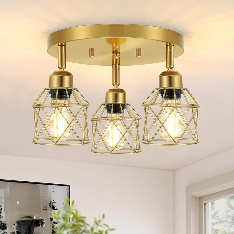 Directionnel et projecteur, Or, Trois lumières