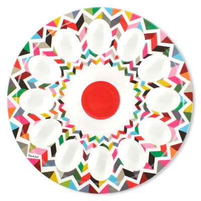 Plateau pour oeuf en mélamine ziggy