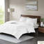 Édredon très grand / très grand 100% coton - tissage gaufré, lavable à la machine, boutons décoratifs, style contemporain pour chambre à coucher, lit tissé 3 pièces, boutons charmants, literie,-120478507