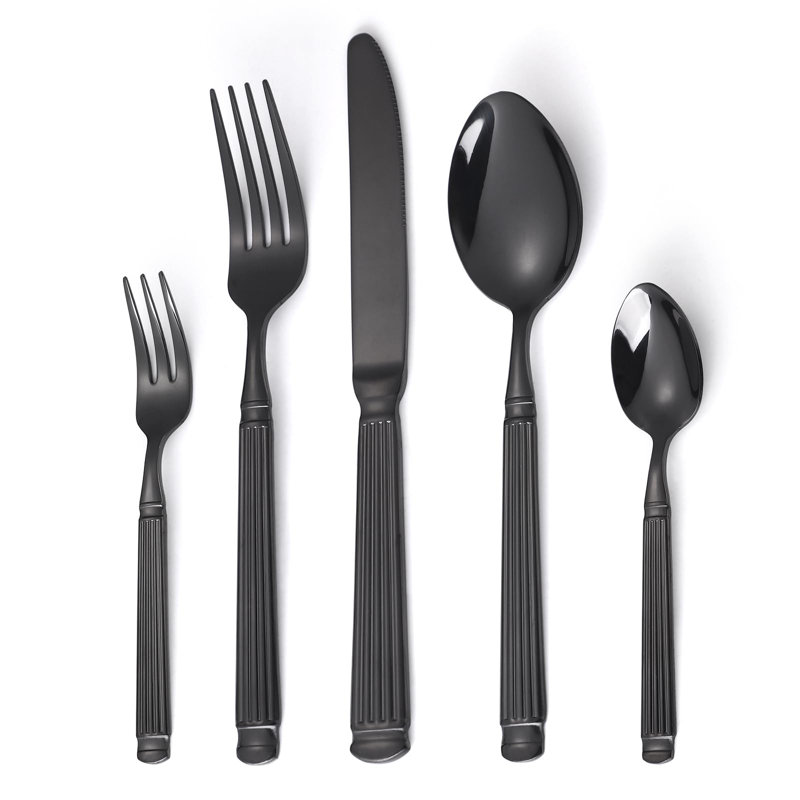 Lark Manor™ Lark Manor™ Bortola Stainless Steel Flatware Set - Service for 4