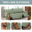 100% Waterproof Microfiber Fabric Slipcover Machine Washable-141411159