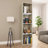 Book Cabinet Bookshelf TV Stand Freestanding Shelf Engineered Wood-615160135-591511208