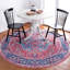 Tapis oriental bleu / rouge Claunch-1200299188