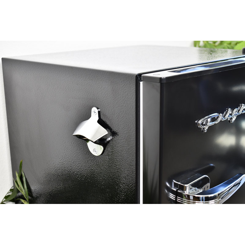 Frigidaire 3.2 CU. FT. Compact Refrigerator (Retro Design), Black