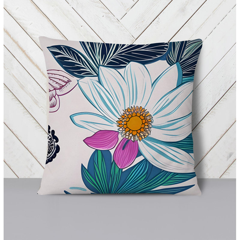 Throw Pillow, Pillow Cover Only - No Insert, 16"H x 16"W