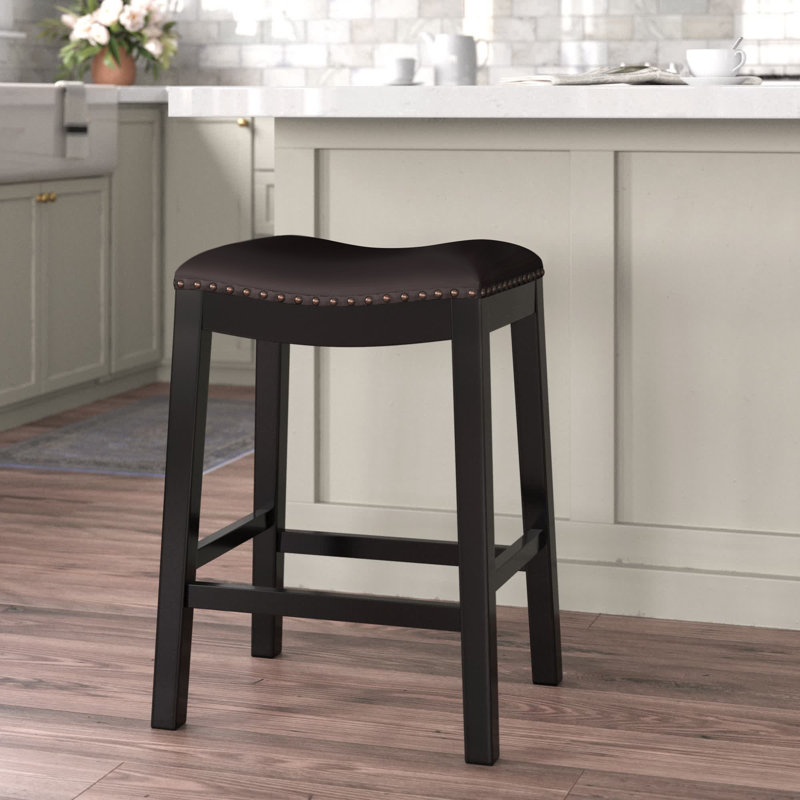 Tabouret de bar Oglethorpe, Brun, Tabouret de comptoir (assise de 26 po de hauteur)