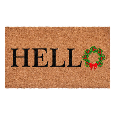 Paillasson Hello Christmas