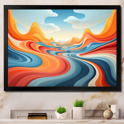 Op Rhythmic Illusion sur toile