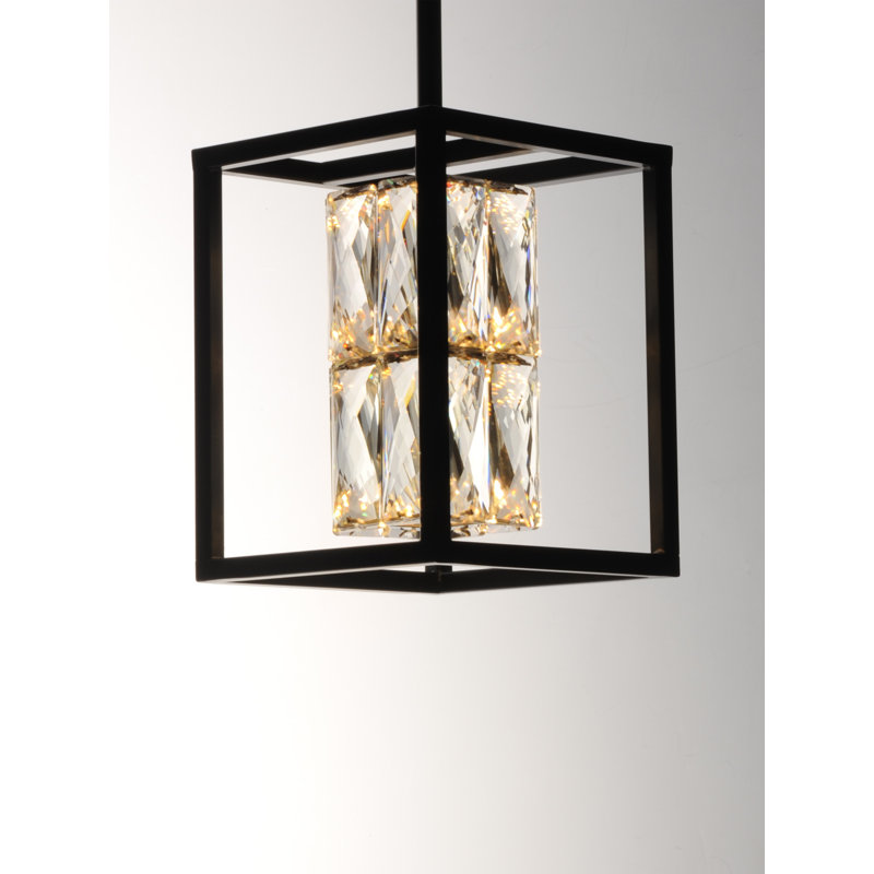 Cockermouth 1 - Light Black LED Single Pendant