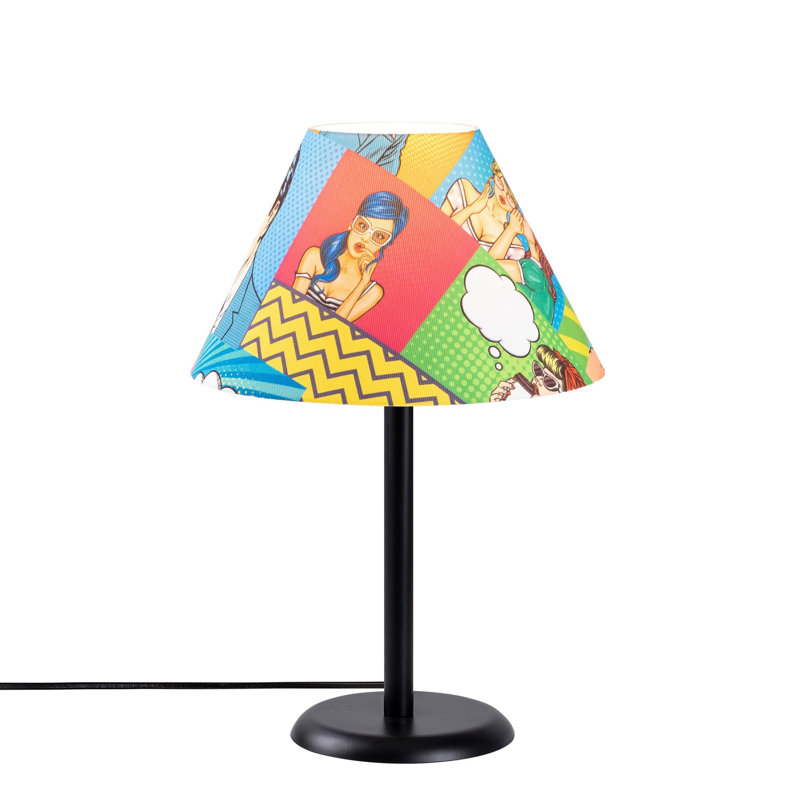 Lampe de table noire 18,11 "Brittany