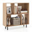 Bibliothèque ouverte Mid-Century Cube avec 4 compartiments-1785711247