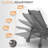 Outdoor HDPE Chaise Lounge Chair with Side Tray, Patio Pool Lounge Chairs, 5-Position Adjustable, All-Weather-488618058
