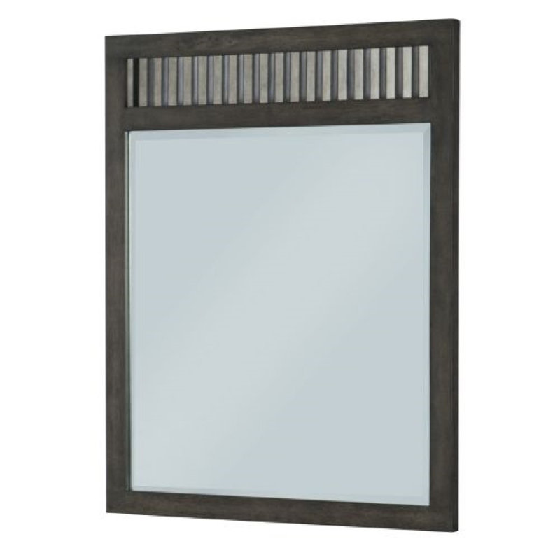 Adamsville Wood Flat Mirror