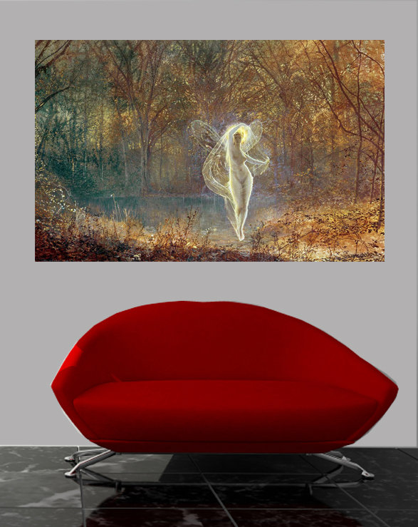 Adhésif décoratif Grimshaw Autumn (19ème), H 45,5 po x l 72 po