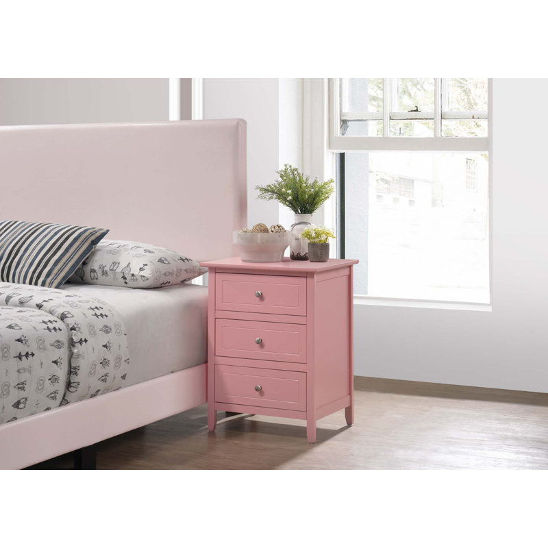 Table de chevet, Rose