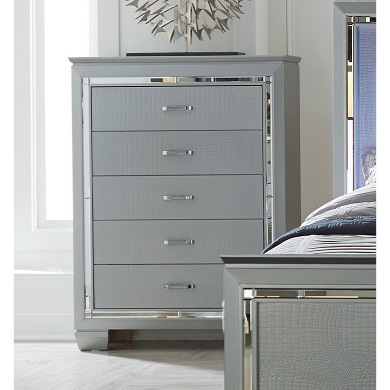 Commode 5 tiroirs Sharla