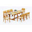 Travota Outdoor Teak Dining Set-2056817104-1948365258