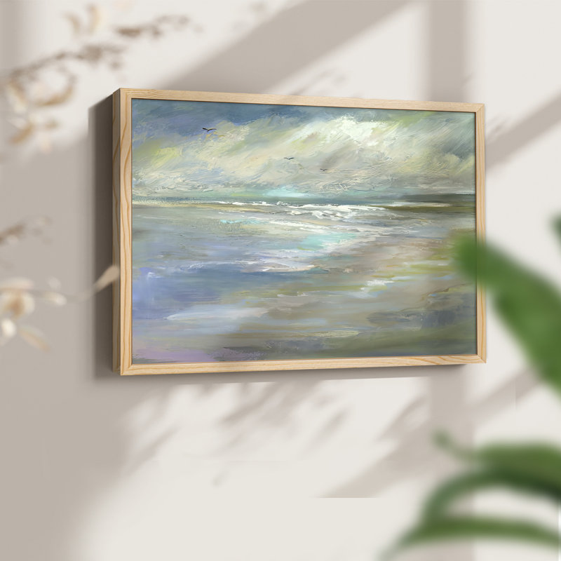 «Beach Light I», reproduction encadrée, Naturel, H 22 po x l 28 po