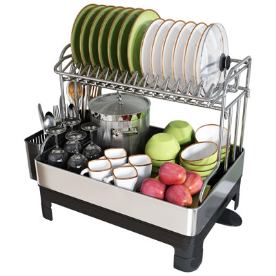 Metal Rectangle Utensil Storage Set