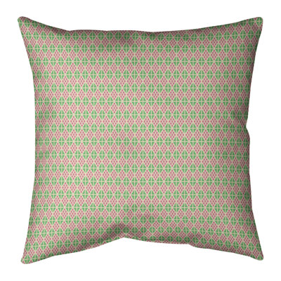 Housse et insert de coussin carré Katelyn Elizabeth Diamonds