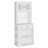 Bulow Pantry Double Door Cabinet Folbert, 3 Side Shelves,  Finish