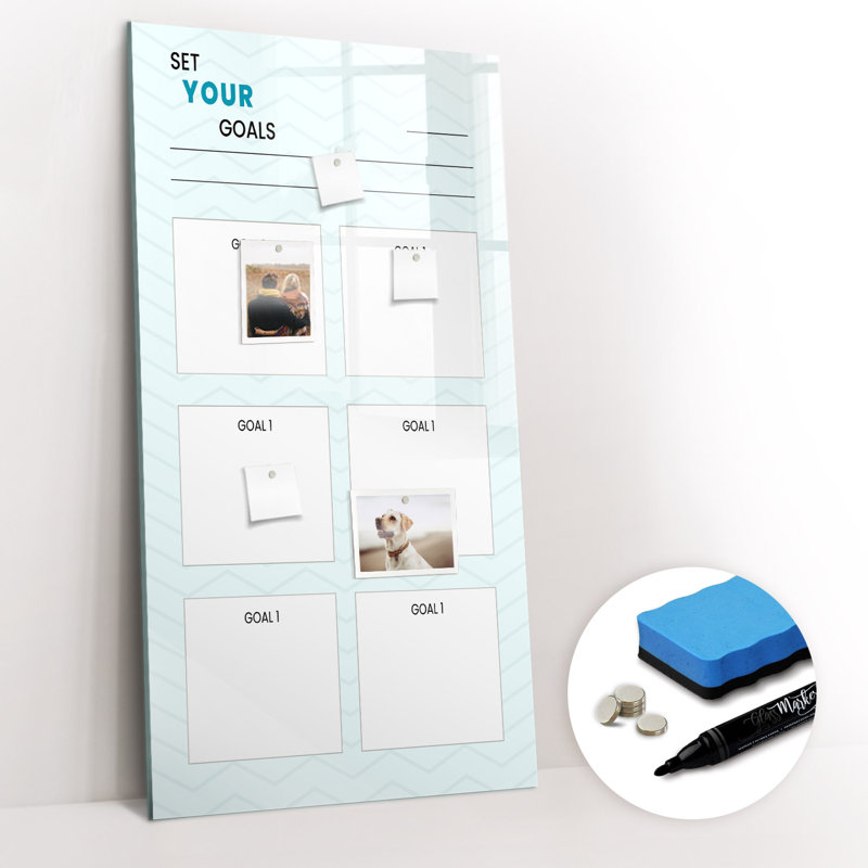 Magnetic Glass Dry Erase Board