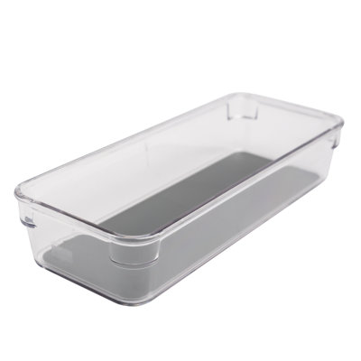 1.77" H x 4" W x 9" D Multi-Purpose Drawer Organizer