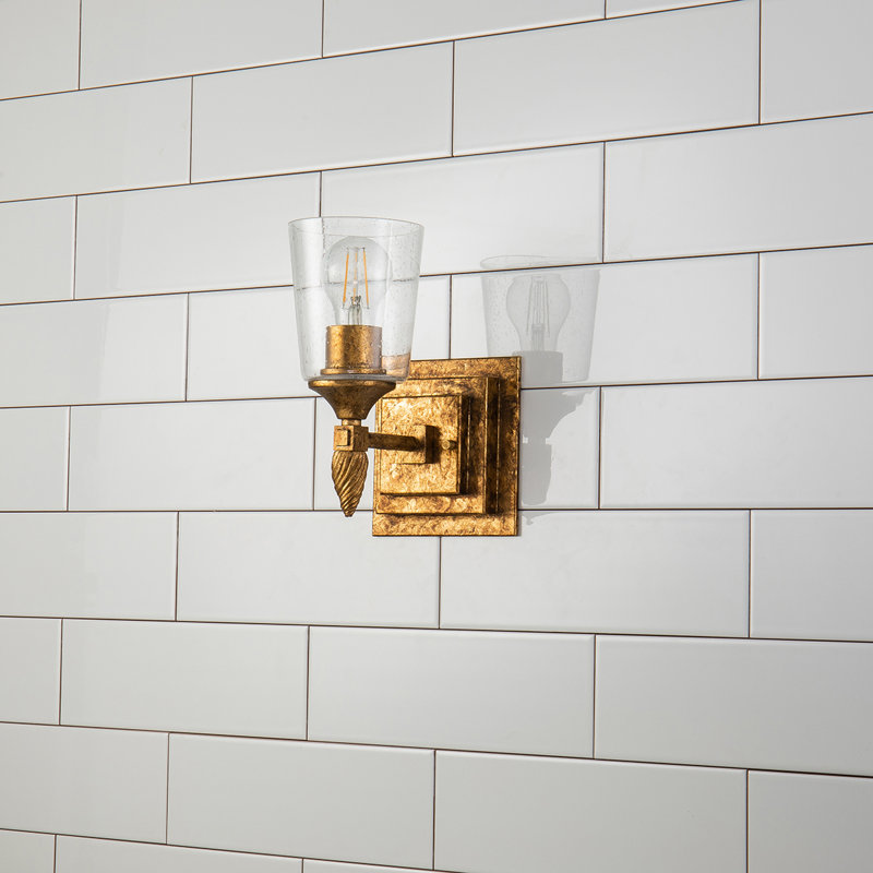 Vetiver 1 - Light Armed Sconce, Gold