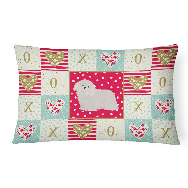 Patchwork Outdoor Throw Pillow