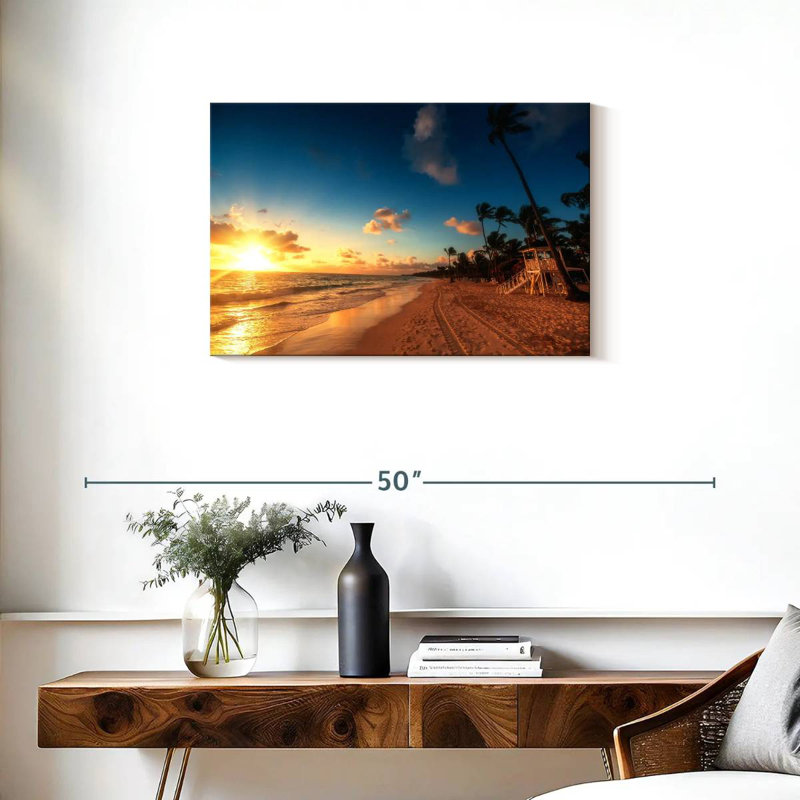 Paysage de Pointe Cana Gillard, H 20 po x l 30 po