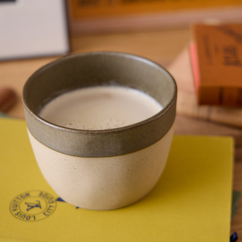Latte Cups, Olive Green