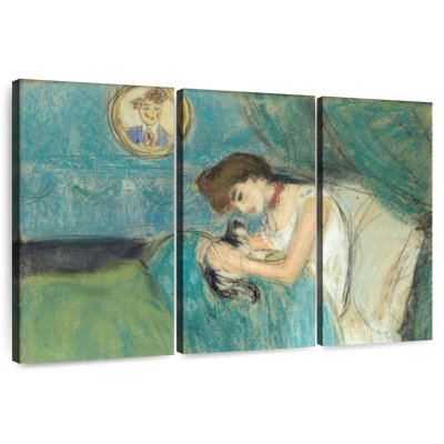 Woman With Cat 1900