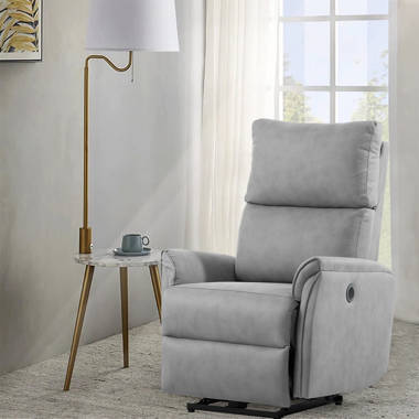 Latitude Run® Wood-Framed Upholstered Recliner Chair With Thick Seat Cushion  and Backrest