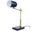 Lampe de table Lumora - Extérieur noir - Intérieur blanc