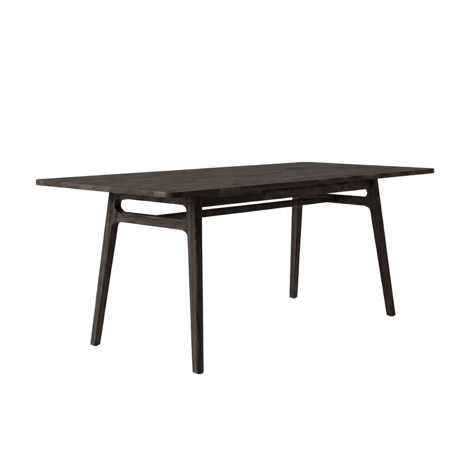 Lito 71" Acacia Dining Table, Black