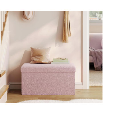 Storage Ottoman Bench Storage Chest Foot Rest Stool End Of Bed Bench Load Up To  For Living Room Bedroom Entryway   ULSF096R01