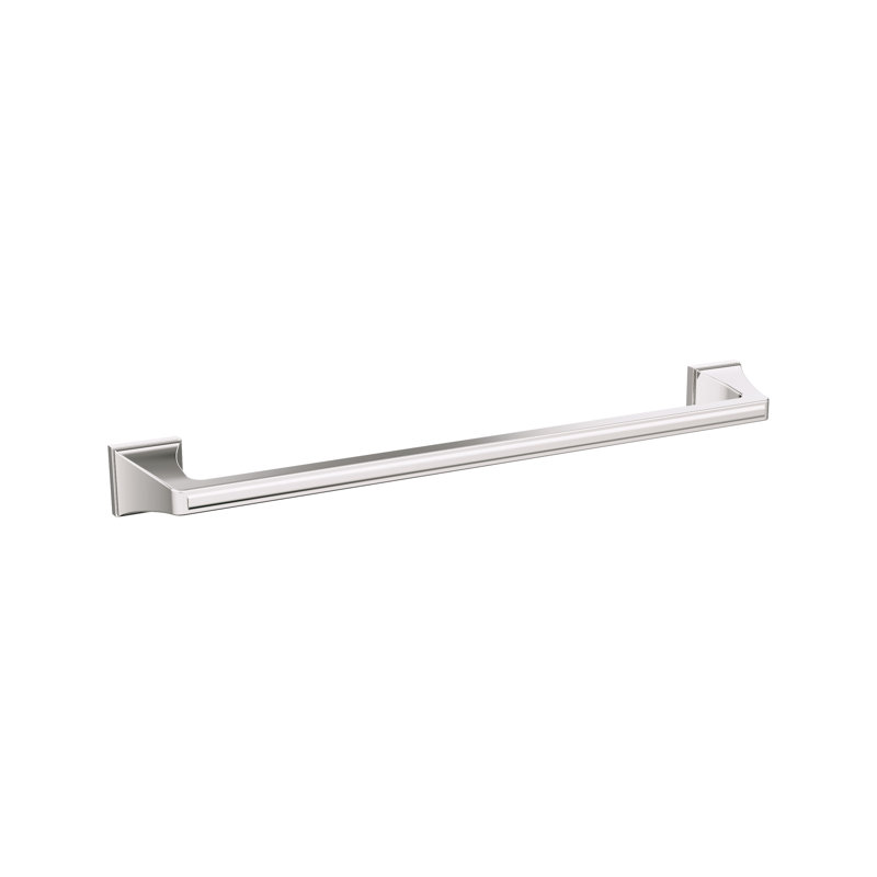 Barre à serviettes Mulholland, H 19,81 po x l 19,81 po x P 2,81 po, Nickel poli