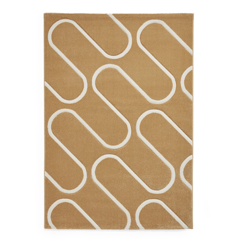 Catherine Lansfield Geometric Shapes Area Rug, Rectangle 80 x 150 cm