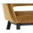 18'' H Velvet Upholstered Side Chair - Gold-702271833