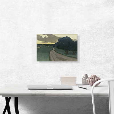 " The Long Road-Argilla Road, Ipswich 1898 " by Arthur Wesley Dow Painting Print