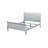 Solid Wood Platinum King Sleigh Bed